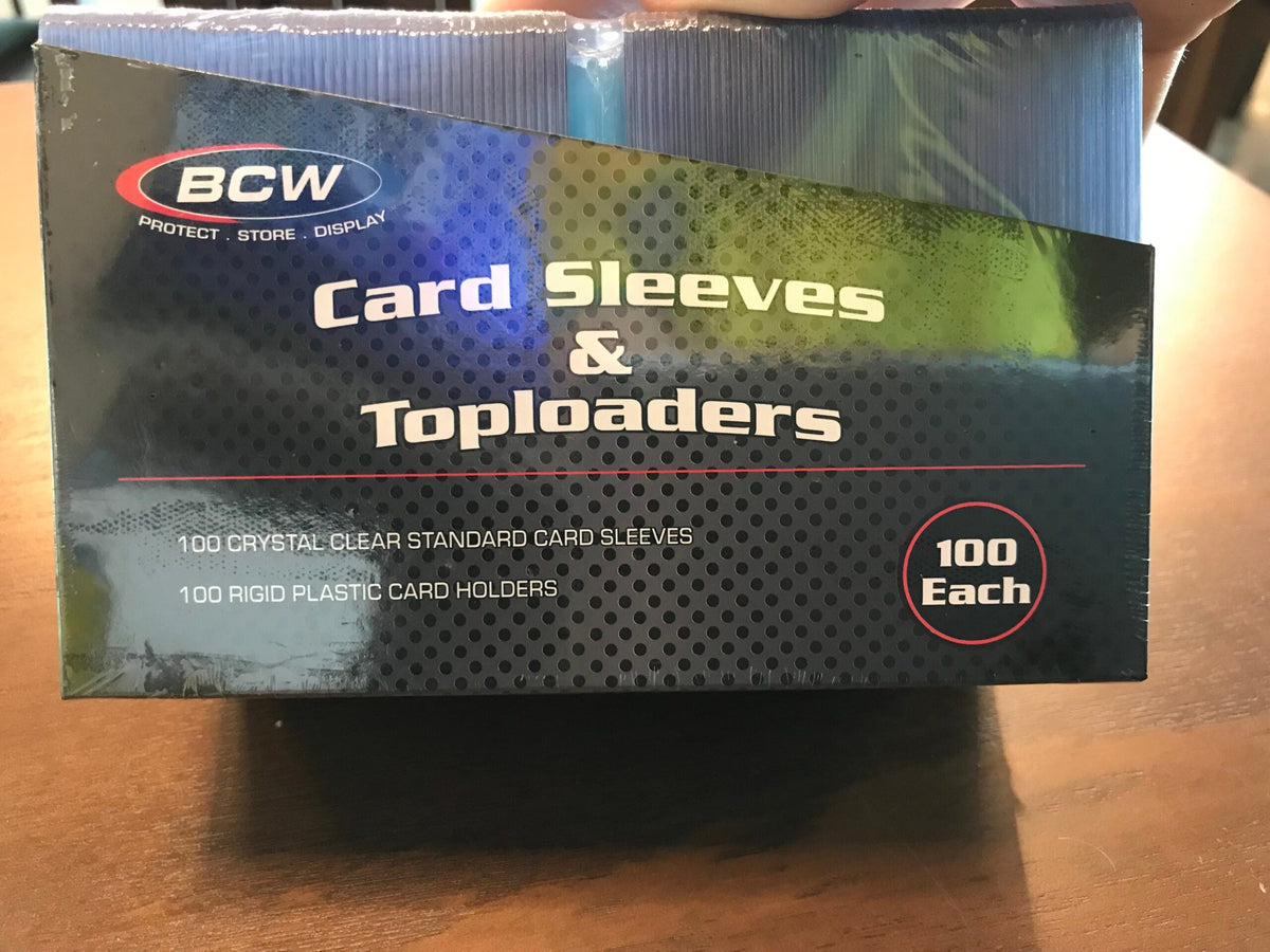 BCW Standard Size Sleeve and Toploader 100 count pack image 0