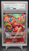 2025 One Piece A Fist of Divine Speed Kujyaku #OP11-004 Super Rare Alternative Art PSA 10 PSA 10.0 image 0