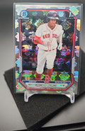 2026 Bowman Hector Ramos #BCP-128 Chrome League Logofractor 1st Prospect Red Sox image 0