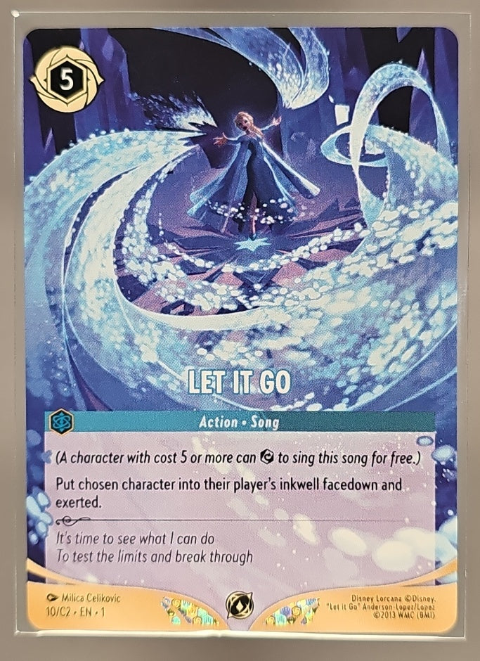2025 Disney Lorcana: Challenge Season 2 Let it Go #10/C2 Promo image 0