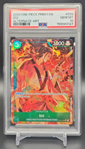 2022 One Piece Romance Dawn Izo #OP01-033 Uncommon PSA 10 Alt Art PSA 10.0 image 0