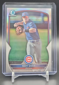 2023 Bowman Draft Matt Shaw #BDC-33 Chrome Refractor 1st Cubs Image Variation nan nan image 0