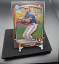 2025 Bowman Luis Pena #BCP-38 Chrome Reptilian Orange Refractor /25 1st Prospect image 0