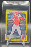 2025 Bowman Lucas Ramirez #BCP-135 Chrome Yellow Wave Refractor /75 1st Prospect nan nan image 0
