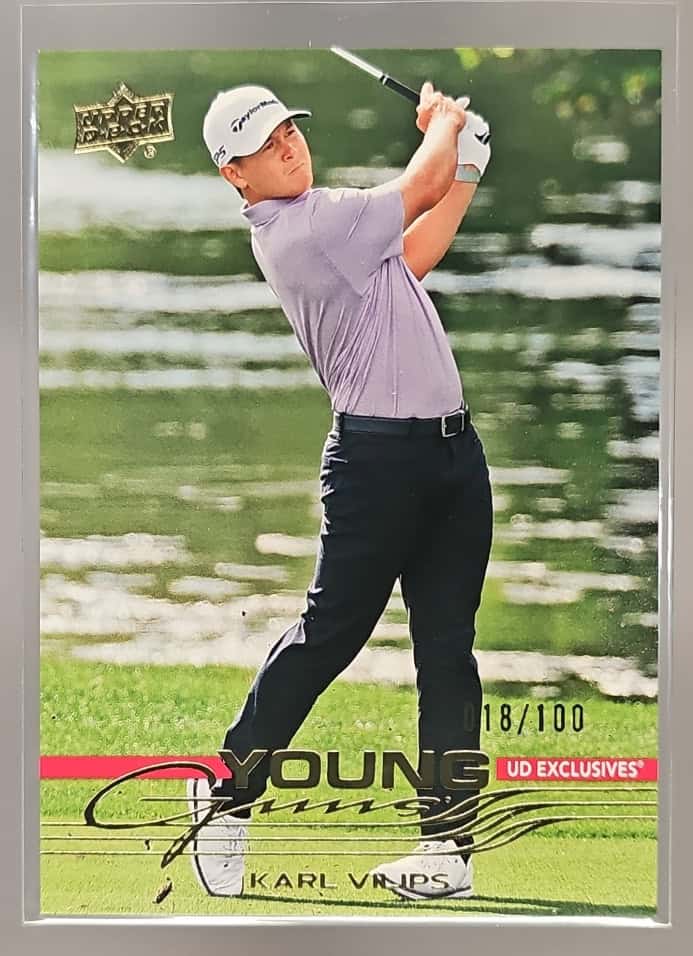 2026 Upper Deck Karl Vilips #108 Young Guns Exclusives 18/100 image 0