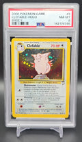 2000 Pokemon Set 2 Clefable #5/130 Holo PSA 8 PSA 8.0 image 0