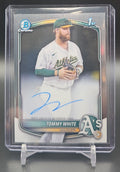 2025 Bowman Chrome Tommy White #CPA-TWH Auto 1st Prospect Athletics image 0