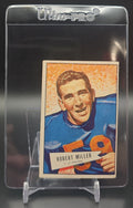 1952 Bowman Small Robert Miller #27 RC Lions image 0