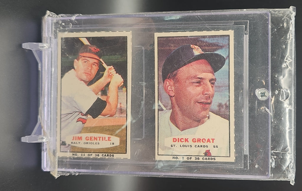 1961 Topps Dick Groat #486 MVP Pirates image 0