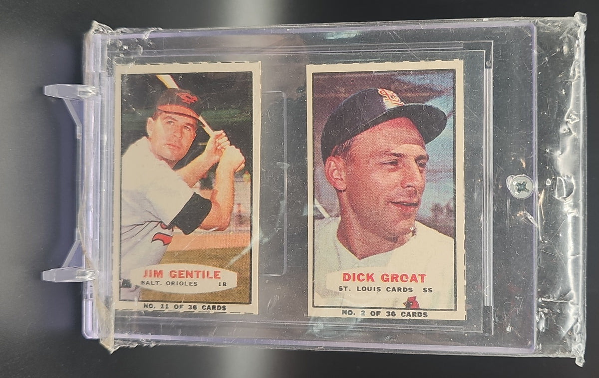 1961 Topps Dick Groat #486 MVP Pirates image 0