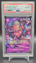 2025 One Piece EN Zoro Welcome Pack Vol. 2 PSA 10 PSA 10.0 image 0