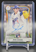 2025 Topps Tribute Roki Sasaki #LIA-ROKI League Inauguration Auto Gold /75 RC nan nan image 0