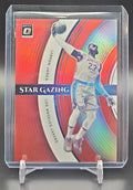 2021-22 Panini Donruss Optic LeBron James #6 Star Gazing Red Prizm 51/99 Lakers image 0