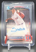 2025 Bowman Chrome Sadbiel Delzine #CPA-SD Auto 1st Prospect Red Sox nan nan image 0