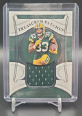 2022 Panini National Treasures Aaron Jones #TPA-AAJ Treasured Patches /49 MEM image 0