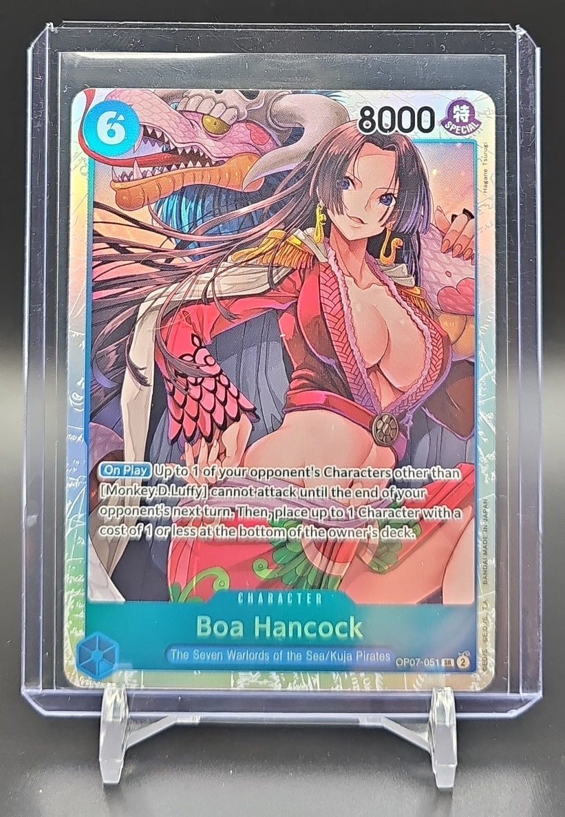 2025 One Piece Seven Warlords Binder Set Boa Hancock #OP07-051 Promo nan nan image 0