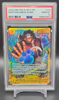2025 One Piece Legacy of the Master Bartholomew Kuma #OP12-119 Secret Rare PSA 10 PSA 10.0 image 0