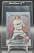 2025 Bowman PJ Morlando #BCP-91 Chrome 1st Prospect Marlins Auto nan nan image 0