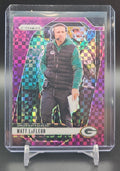 2024 Panini Prizm Matt LaFleur #108 Purple Power 22/49 Packers image 0