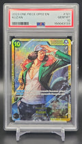 2022 One Piece Paramount War Kuzan #OP02-121 Secret Rare PSA 10 PSA 10.0 image 0