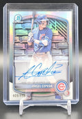 2025 Bowman Chrome Angel Cepeda #CPA-AC Prospect Auto Refractor 409/499 Cubs nan nan image 0
