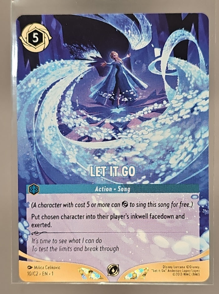 2025 Disney Lorcana: Challenge Season 2 Let it Go #10/C2 Promo image 0