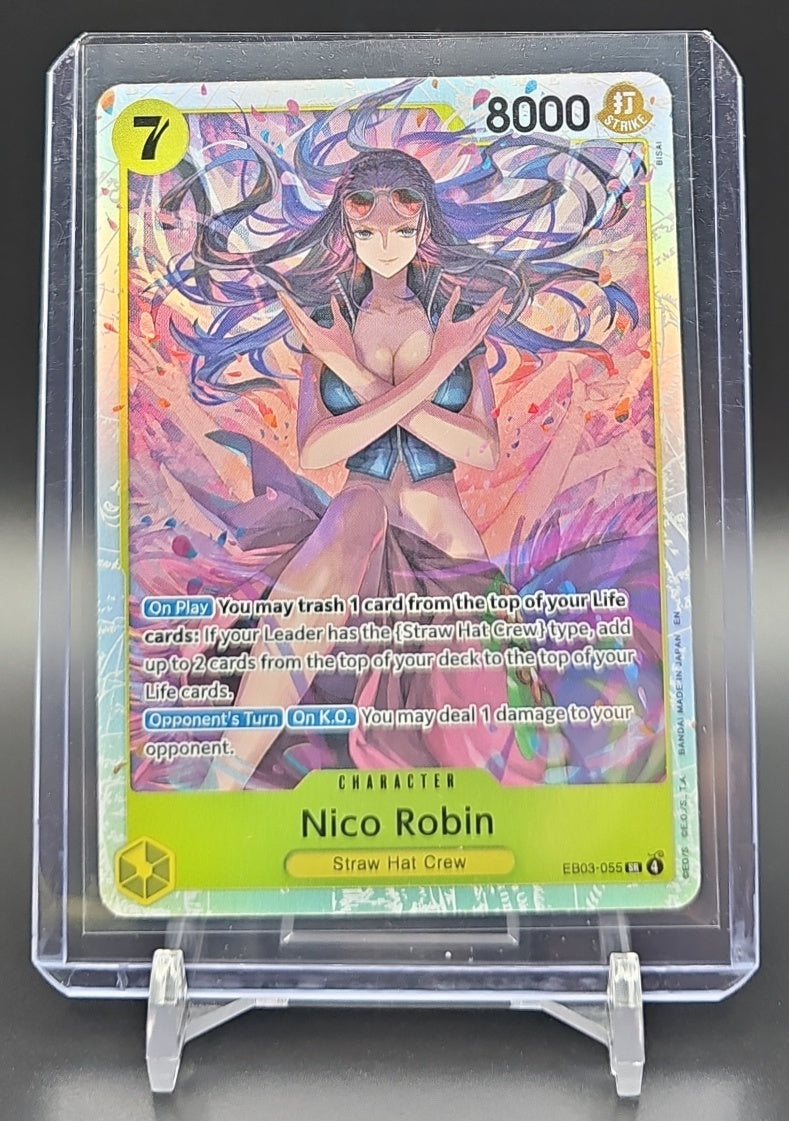 2026 One Piece Heroines Edition Nico Robin #EB03-055 Super Rare nan nan image 0
