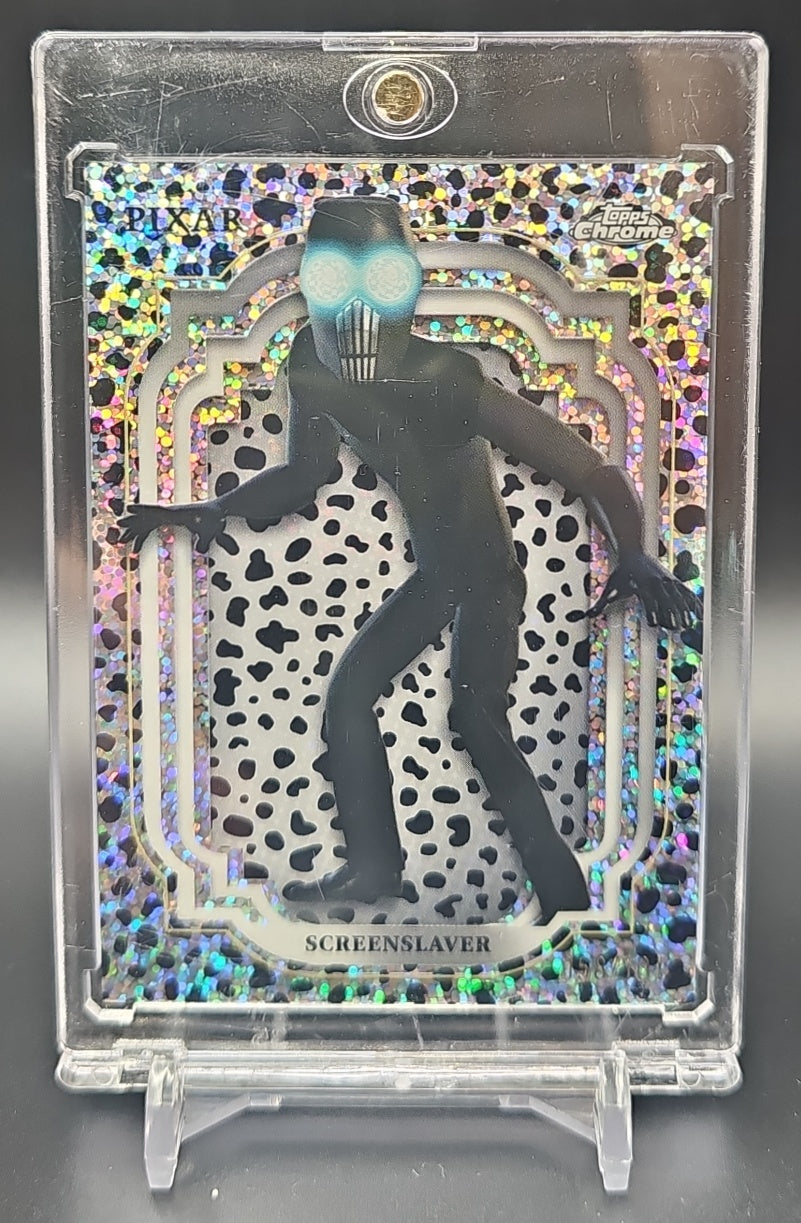 2024 Topps Chrome Disney Screenslaver #94 Black and White Speckle /101 image 0
