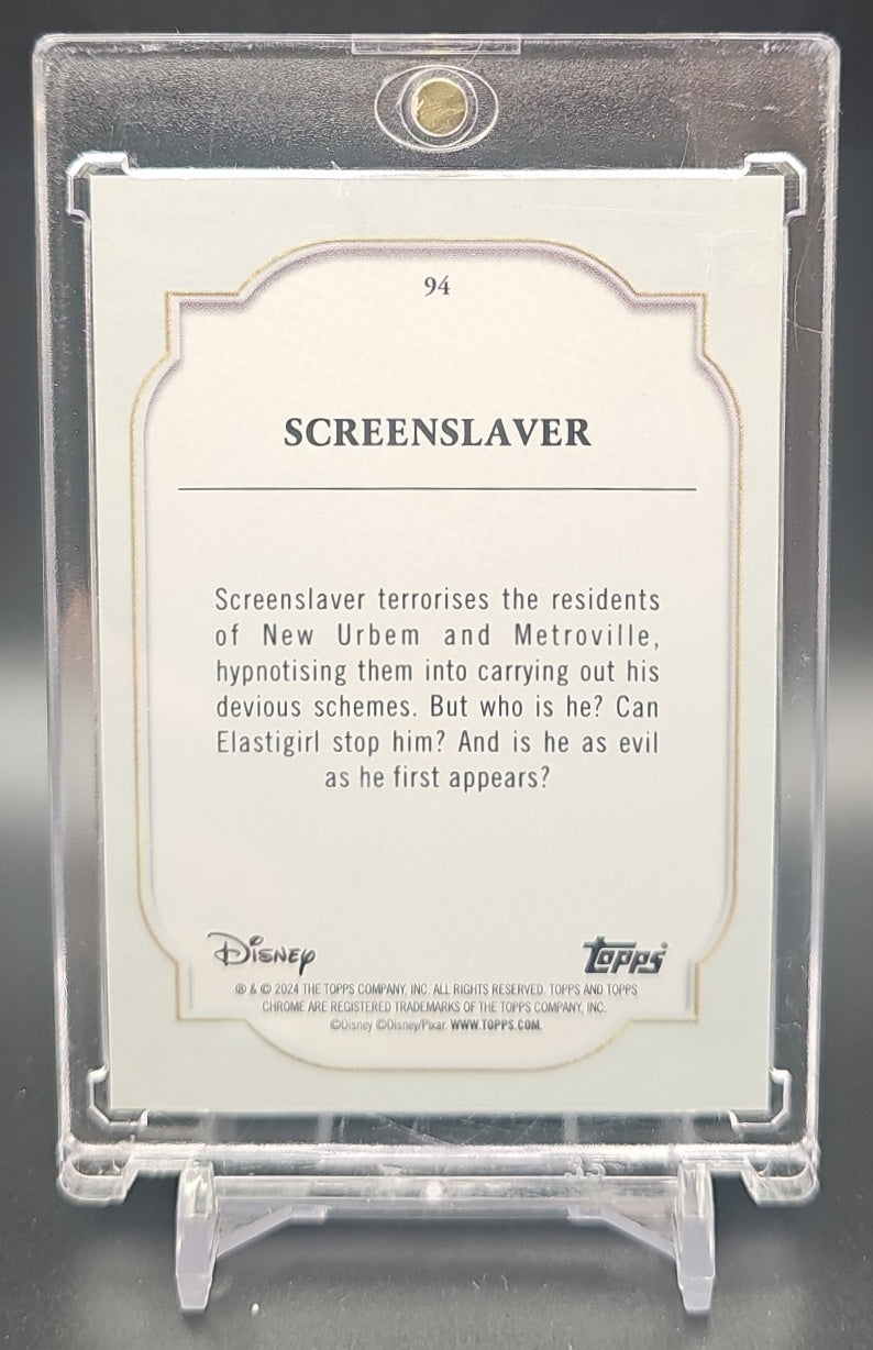 2024 Topps Chrome Disney Screenslaver #94 Black and White Speckle /101 image 1