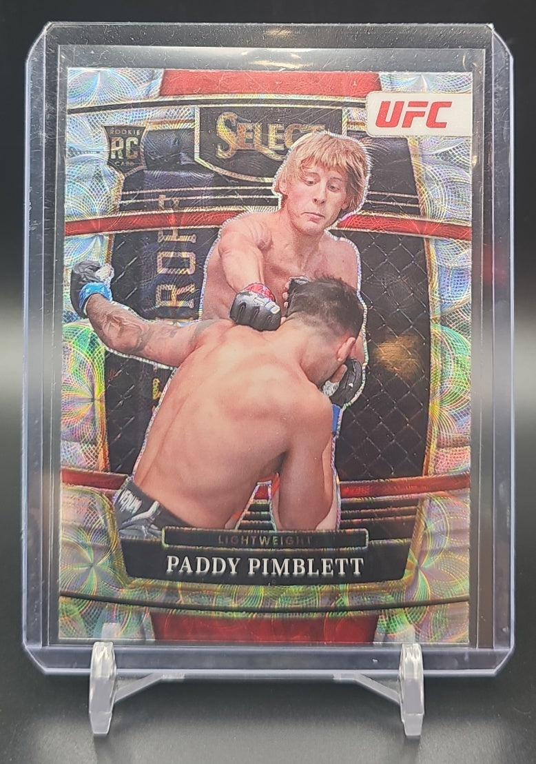 2022 Panini Select UFC Paddy Pimblett #61 Scope Prizms RC Concourse image 0