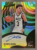 2023-24 Panini Revolution Keyonte George #RA-KGJ Rookie Auto RC Jazz image 0