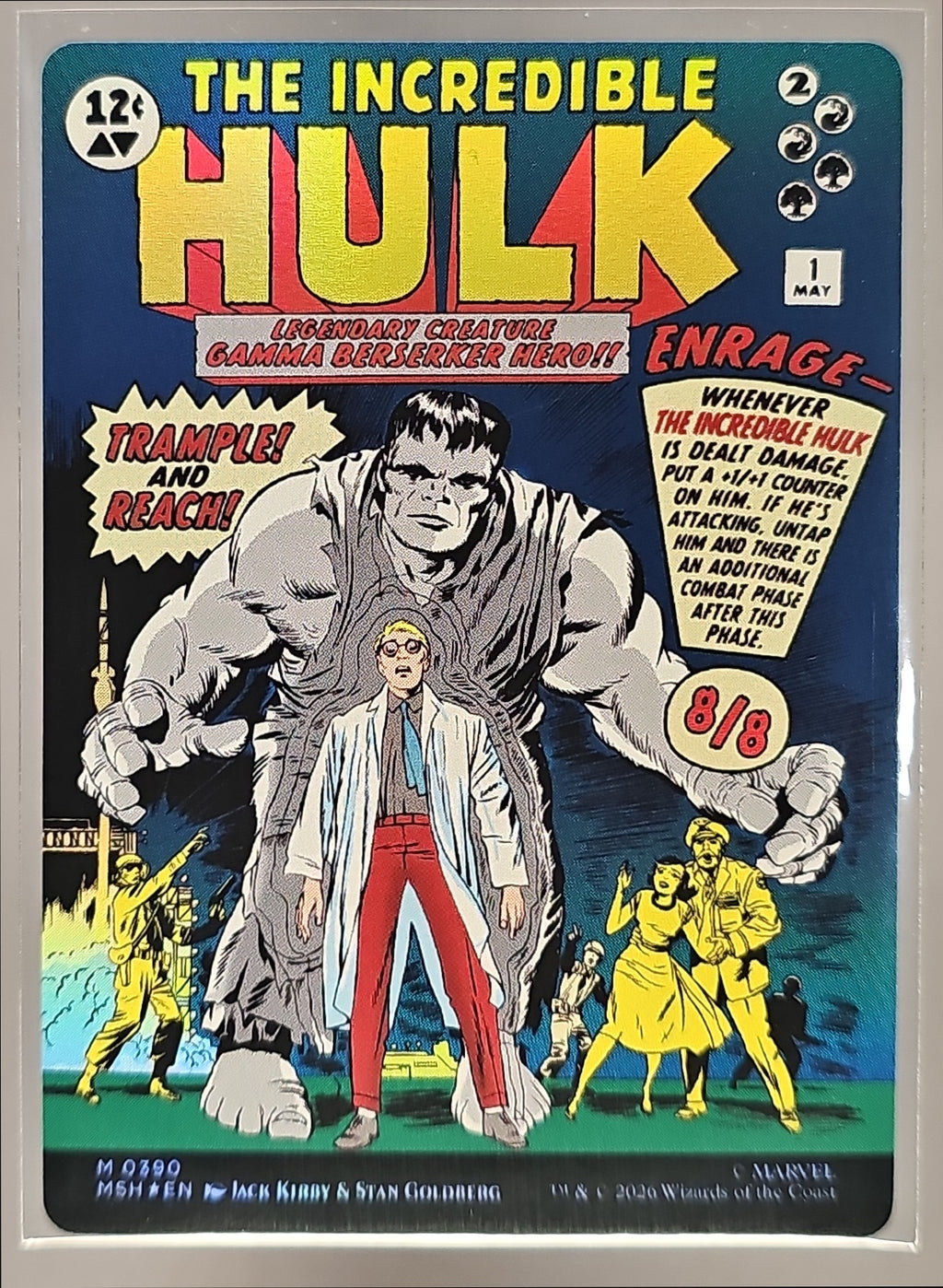 2026 Magic: The Gathering Marvel Super Heroes Bruce Banner Incredible Hulk #0390