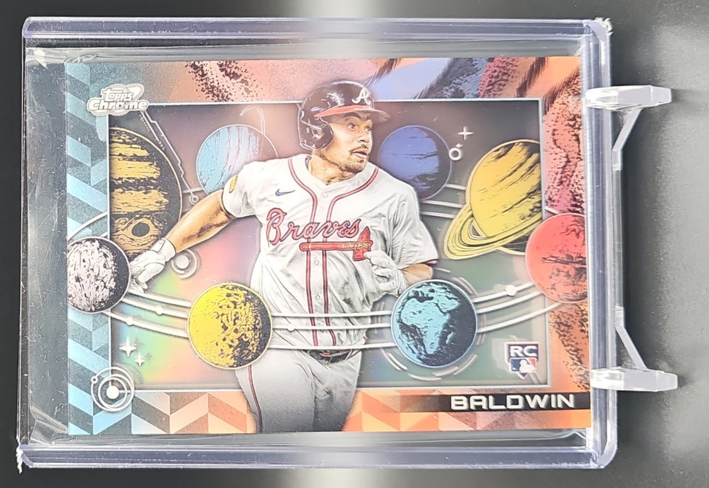 2025 Topps Cosmic Chrome Drake Baldwin #P-12 Planetarium RC SSP Braves nan nan image 0