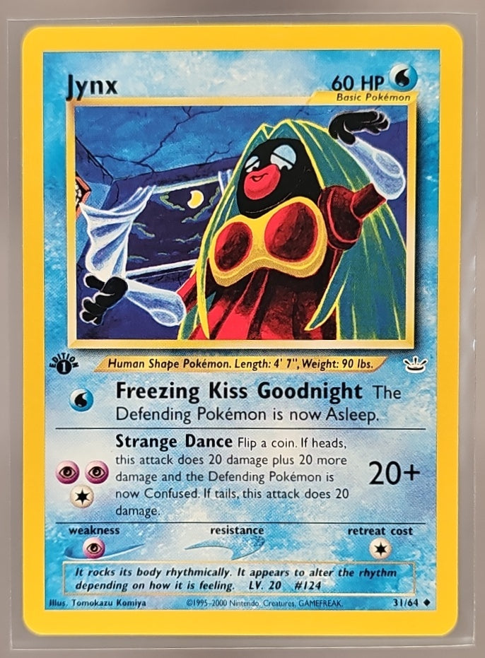 2001 Pokemon Neo Revelation 1st Edition Jynx #31/64 image 0