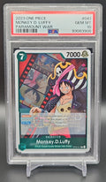 2022 One Piece Paramount War Monkey.D.Luffy #OP02-041 Rare PSA 10 PSA 10.0 image 0