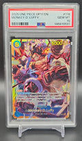 2025 One Piece A Fist of Divine Speed Monkey.D.Luffy #OP11-118 Secret Rare PSA 10 PSA 10.0 image 0