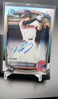 2025 Bowman Draft Dean Curley #CPA-DC Chrome Auto Refractor /499 1st Prospect image 0