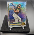 2022 Bowman Mega Box James Wood #BCP-108 Mojo Refractor Padres image 0