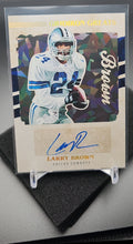 2023 Panini Luminance Larry Brown #GG68 Gridiron Greats Auto Cowboys image 0
