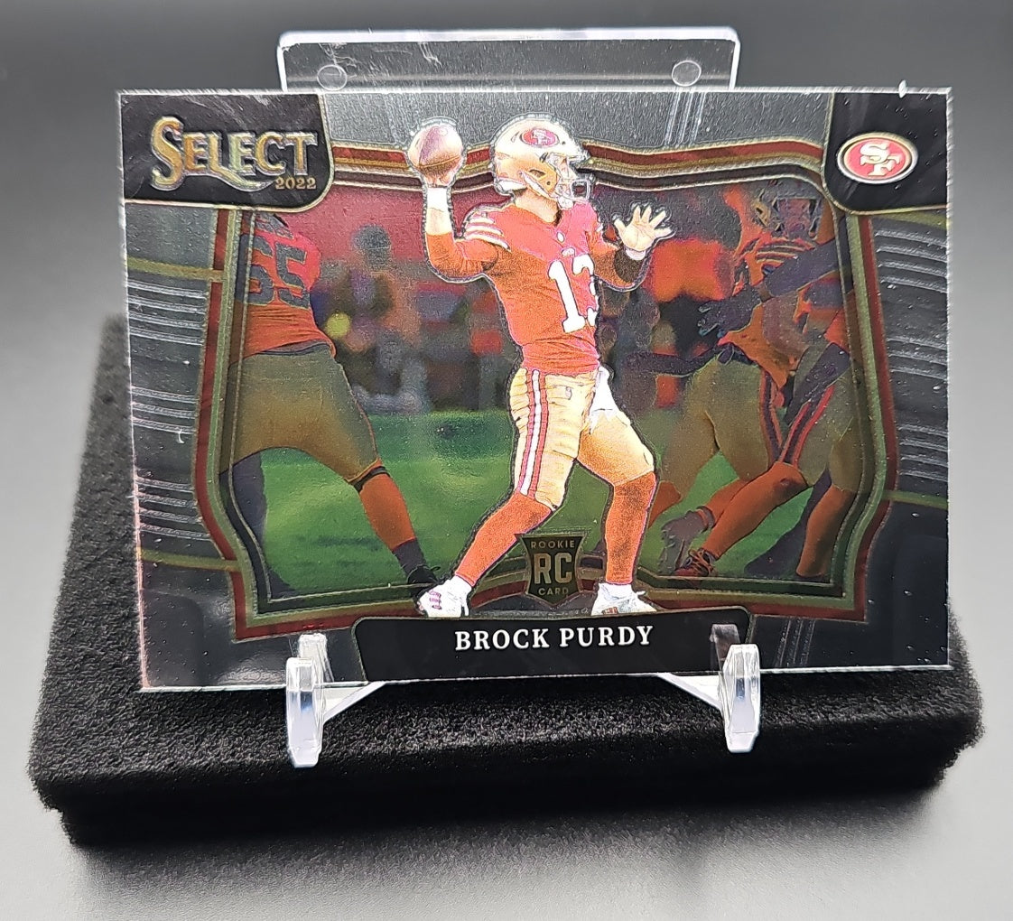 2022 Panini Select Brock Purdy #493 Field Level RC 49ers image 0