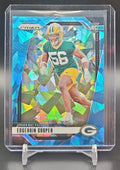 2024 Panini Prizm Edgerrin Cooper #331 Blue Ice 47/99 RC Packers image 0