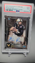2025 Bowman Chrome University Diego Pavia #BCA-DPA Prospect Auto PSA 9 PSA 9.0 image 0
