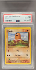 1999 Pokemon Unlimited Diglett #47/102 Set Common PSA 10 image 0