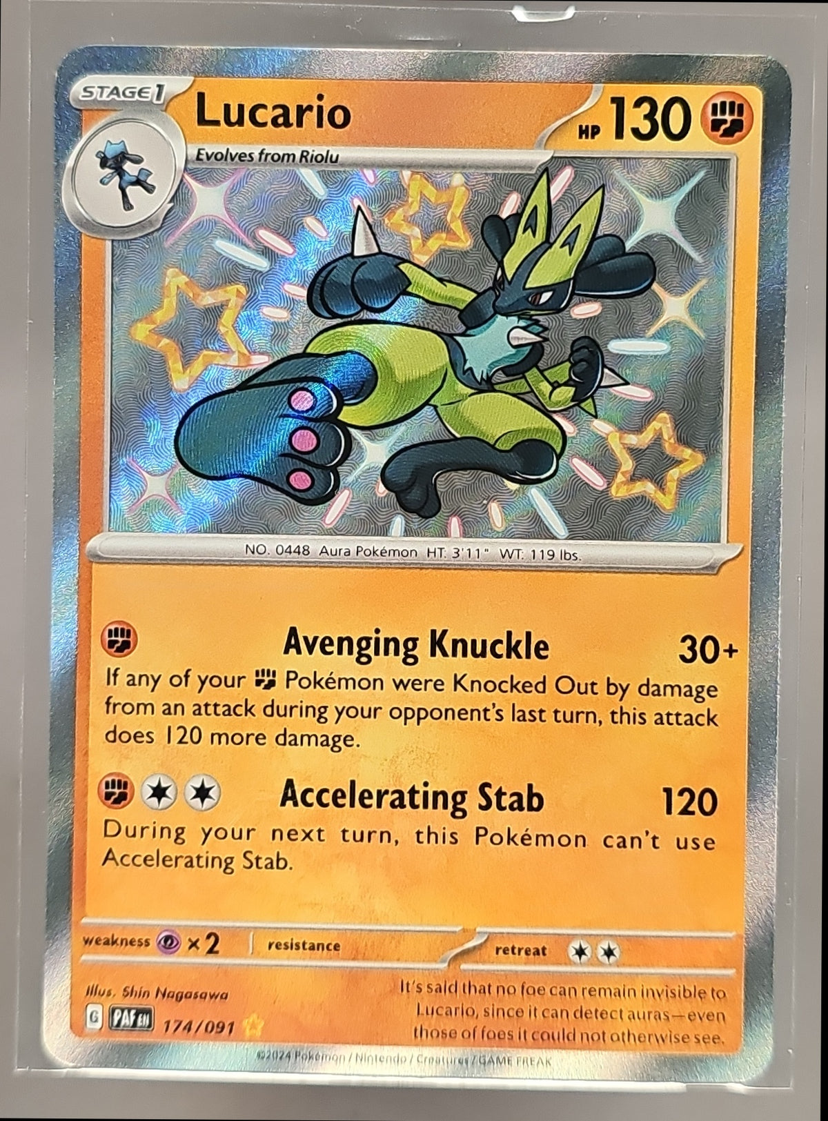 Lucario front image