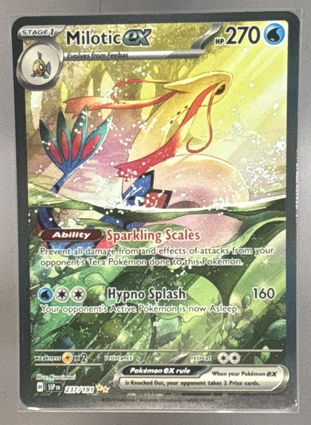 Milotic Ex front image