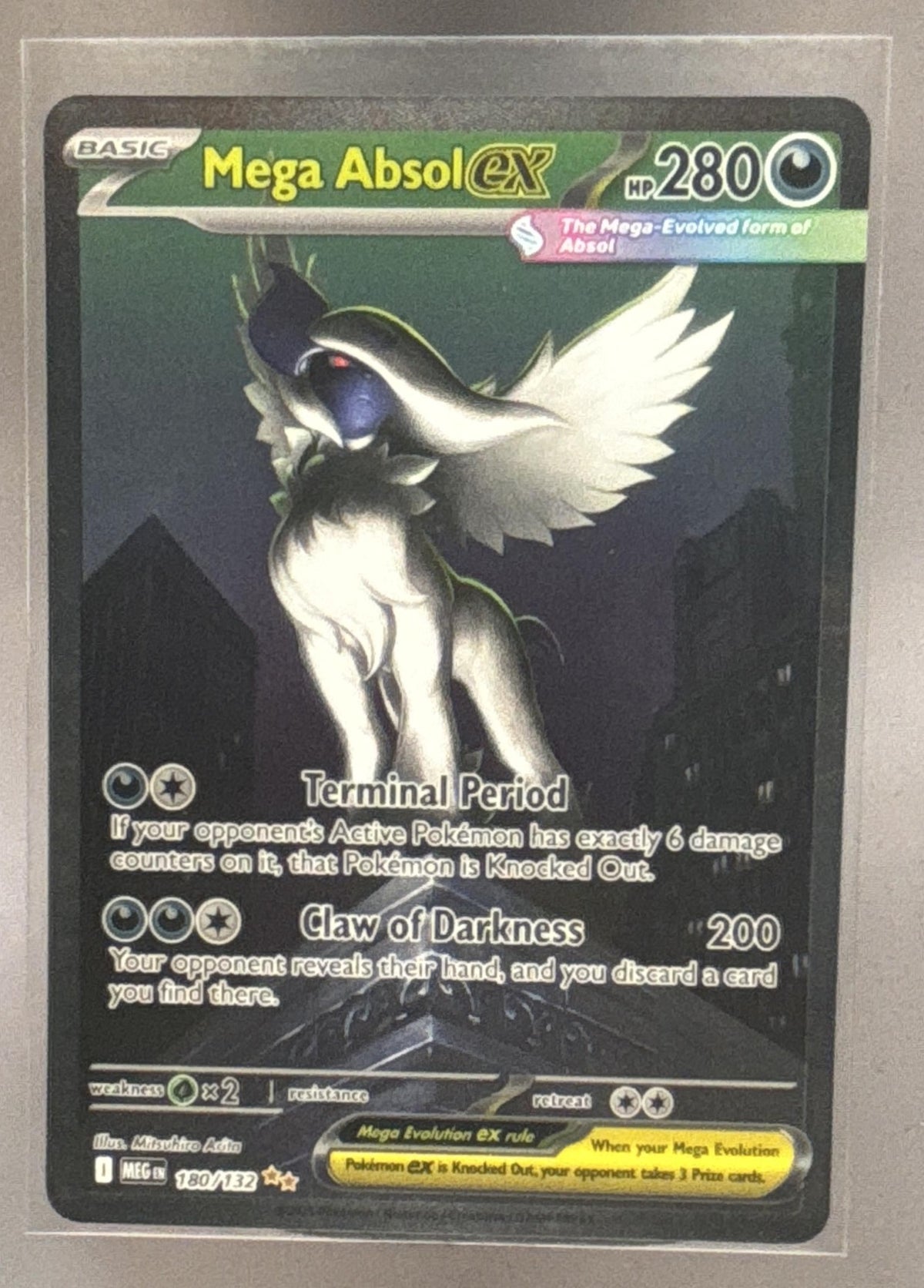 Mega Absol ex front image