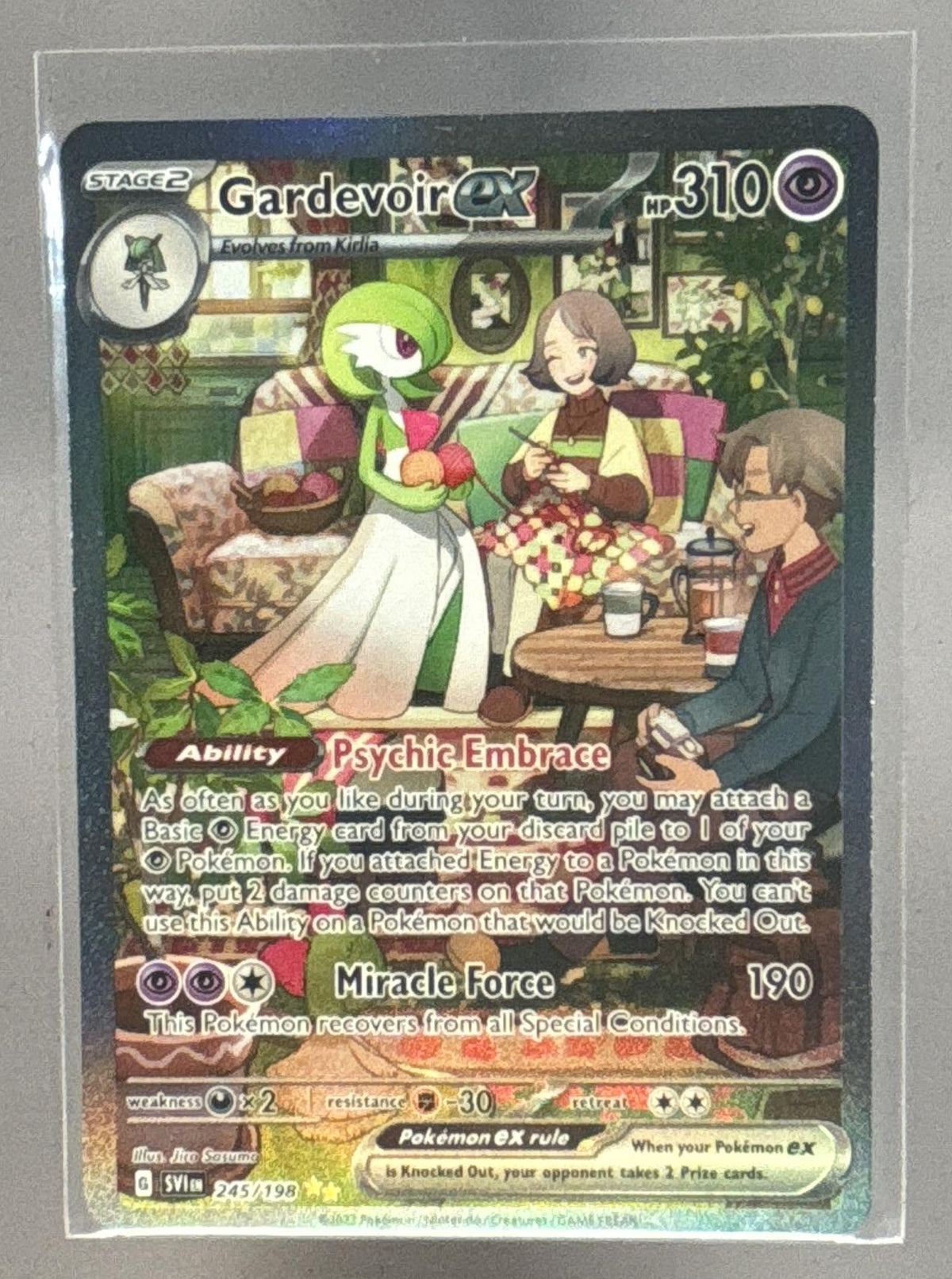 Gardevoir ex front image