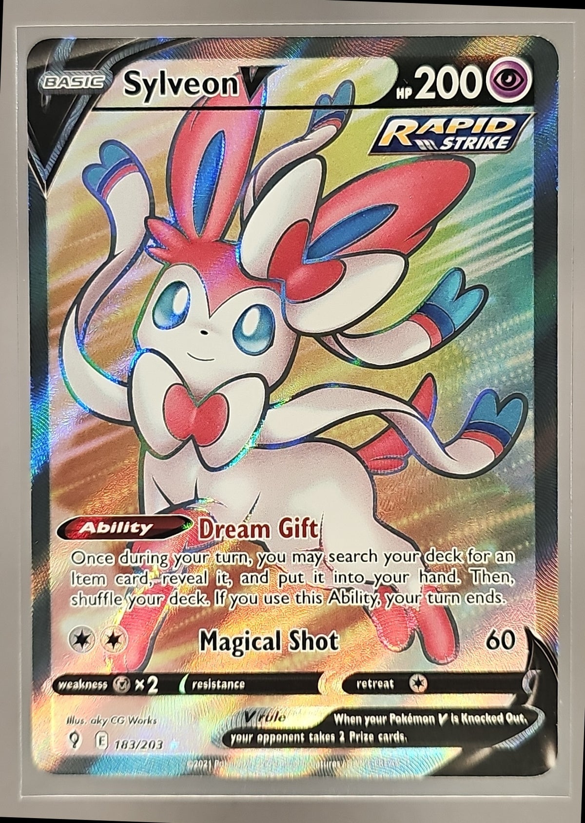 Sylveon V front image