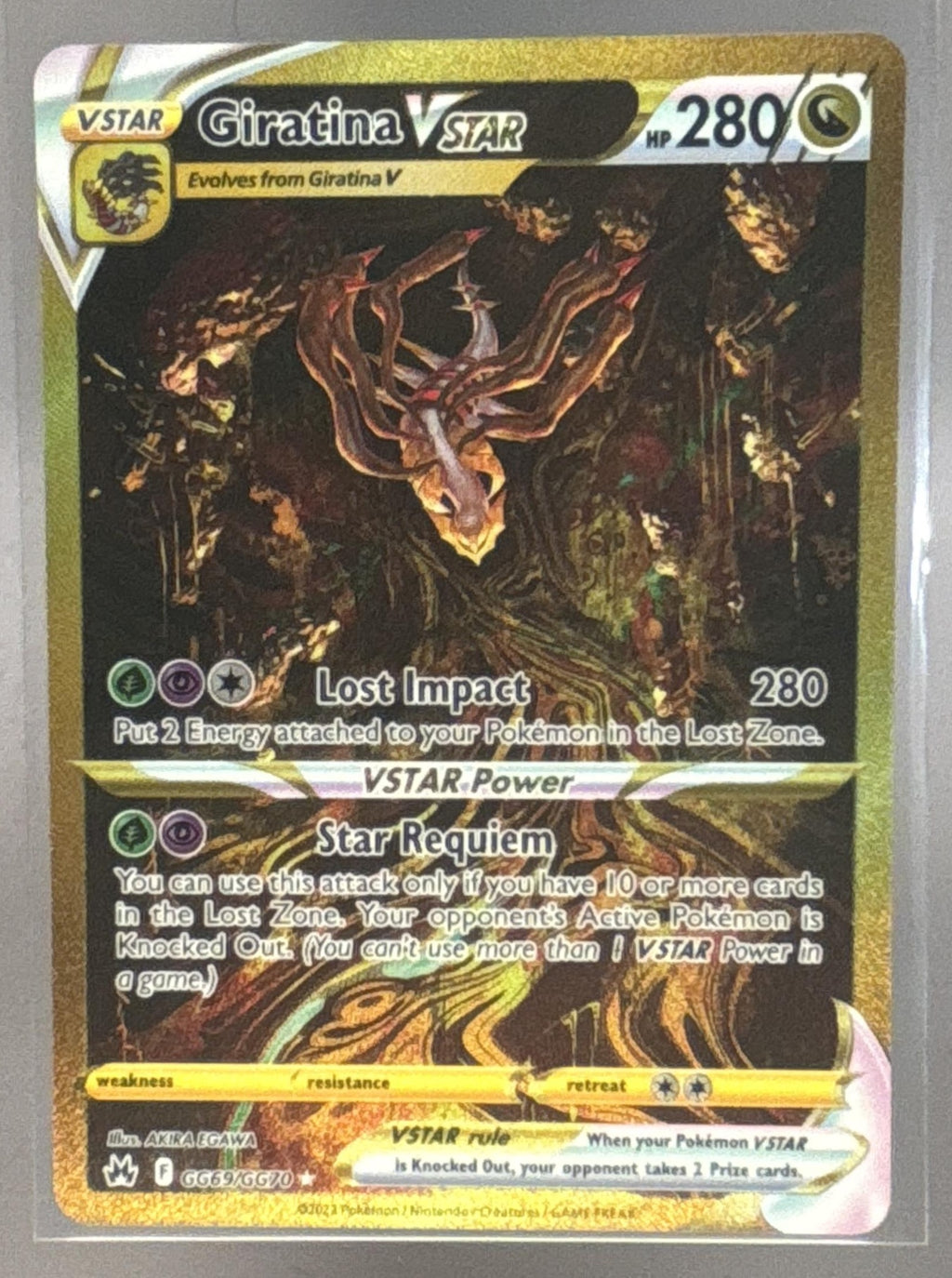 Giratina VSTAR front image