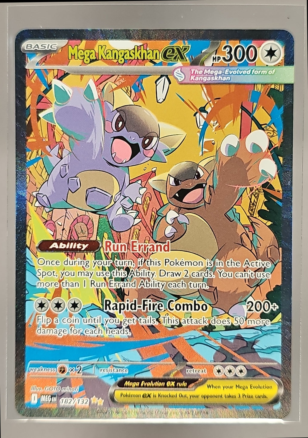 Mega Kangaskhan ex front image